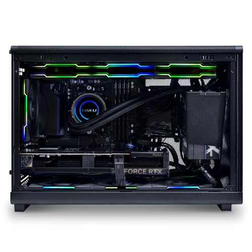 Image of Lian Li A3-mATX Wood Edition Micro Form Factor Computer Case /Gaming Cabinet - Black | Support M-ATX /ITX -G99.A3X-WDG.in