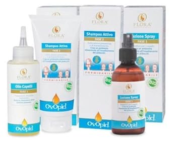 Flora Ovopid Komplettpflege Gegen Lause Spray Shampoo Und Ol Stufe 1 2 Und 3 Amazon De