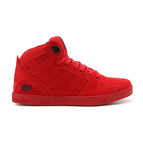 Tênis Skate Profissional Unissex Cor:Vermelho;Tamanho:39