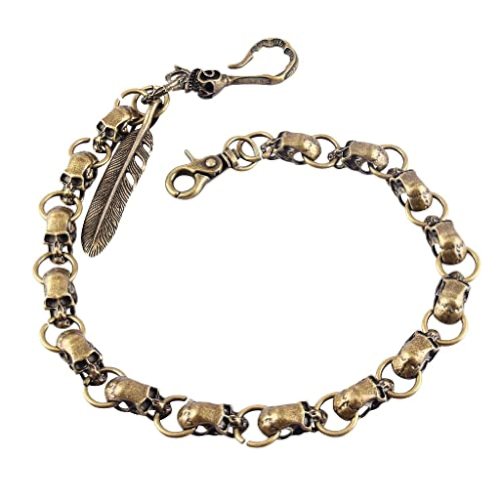 Hip Hop Skull Punk Chain Alloy Jewelry