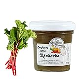 Les Confitures du Climont Rhabarber Konfitüre extra Confiture Extra Rhubarbe handwerklich hergestellt aus dem Elsass