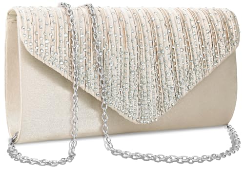 BBjinronjy Clutch Purses for Women Evening Bag Formal Rhinestone Handbags for Wedding Party Cocktail Prom Dinner