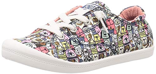 Skechers womens Beach Bingo - Rovers Rally Sneaker, Multi, 8.5 US