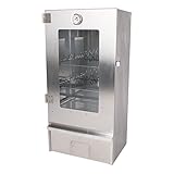 hochwertiger Multifunktions-Räucherofen mit Sichtscheibe