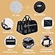 Treer Kransportbox Katze, PC Gitternetz Transportbox Katze Groß, Atmungsaktive Faltbar Katzentransporttasche, Leichtes Reisen Tragetasche für Hundetransportbox Katzes und Hund