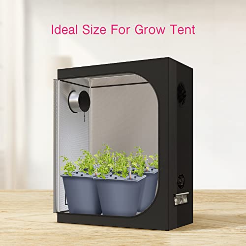 Lawnful 4 Hydroponic Buckets Kit for Plants, Hydroponics Growing System for Herbs/Tomato/Vegetables, DWC System with Air Pump & Germination Tray (Complete Indoor Hydroponic Gardening Supplies)