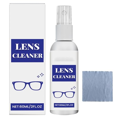 Líquido de Reparación de Cristales para Lentes,Reparador Arañazos Gafas,Spray de Eliminación de Arañazos de Lentes,Herramientas de Limpieza de Gafas para Pantallas de Lentes