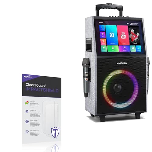 BoxWave Screen Protector Compatible with MASINGO Allegro X8 - ClearTouch ImpactShield (2-Pack), Impenetrable Screen Protector Flexible Film