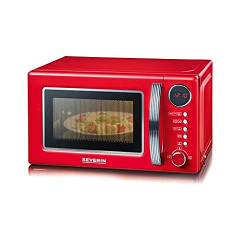 SEVERIN 2-in-1 Retro Mikrowelle mit Grillfunktion Cover