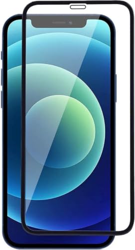 Image of Tempered Glass Screen Protector for iPhone 12 Pro (6.1 Inch), 9H Hardness, HD Clear, Bubble-Free, Case Friendly, Anti-Scratch, Screen Guard Full Adhesive, Easy Installation (iPhone 12 Pro), Pack Of 1