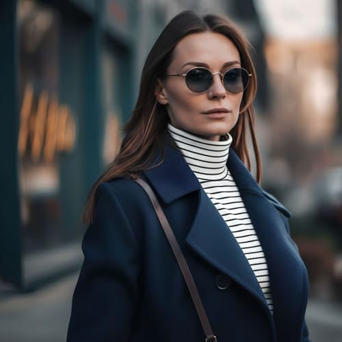 Image of Cutecrop Turtleneck Dickey Extra Large Fake Collar Detachable Dickey Collar Half Mock Turtleneck for Men Women