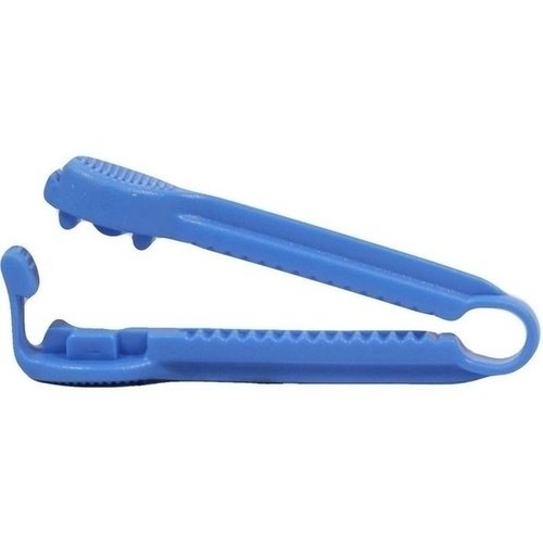 Pinza de catéter azul, no estéril, 1 unidad