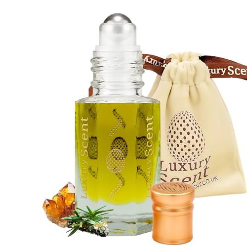 Aceite perfumado de almizcle egipcio rojo musky, cálido, 6 ml,...