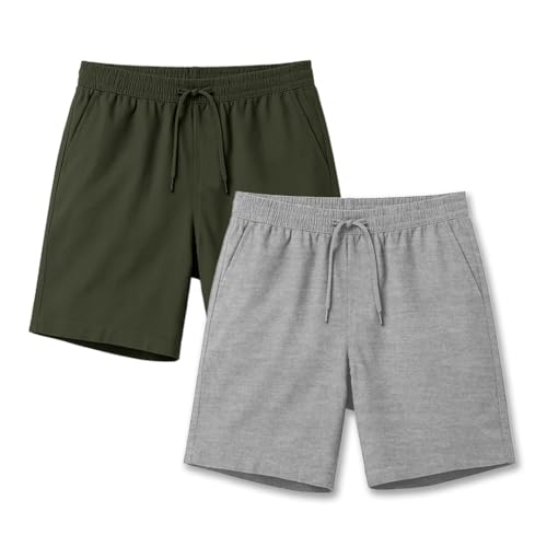 Image of Nobero V2 Shorts for Men | Zip Pocket Shorts | Regular Fit | Elasticated Waist | Soft & Breathable Fabric | Casual Everyday Wear