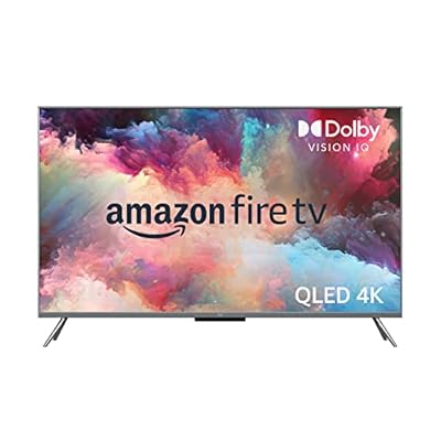 Amazon Fire TV 55" Omni QLED Series 4K UHD smart TV, Dolby Vision IQ, Fire TV Ambient Experience, local dimming, hands-free with Alexa