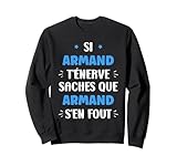 Cadeau homme Armand humoristique. Petit Armand d'amour. Meilleur Armand du monde. Si Armand t'énerve Humour prénom personnalisé Armand. Fête anniversaire Armand humoristique. Cadeau de noel Armand.