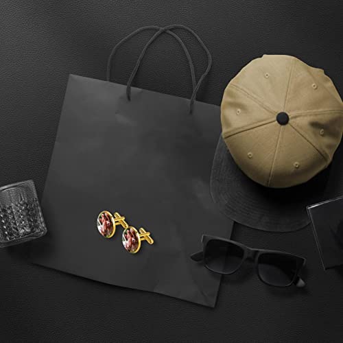 Awesome Animal Flamingo Manchetknopen voor mannen set gepersonaliseerd - Image 7