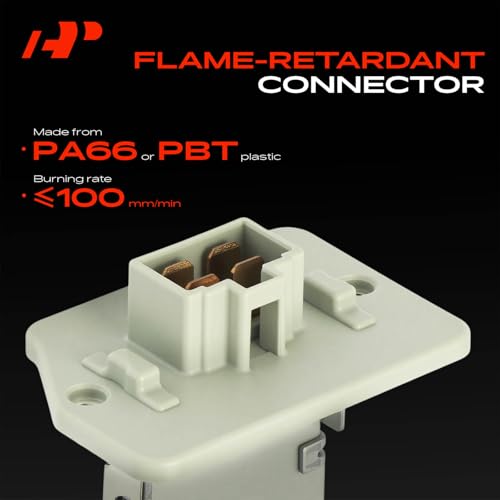 Image of A-Premium Front HVAC Blower Motor Resistor Compatible with Kia Models | for Soul 2010-2012