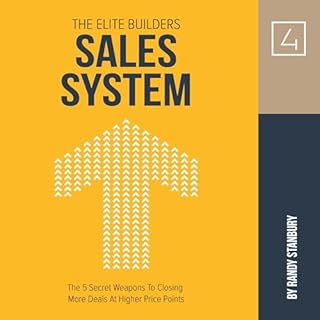 The Elite Builders Sales System cover art