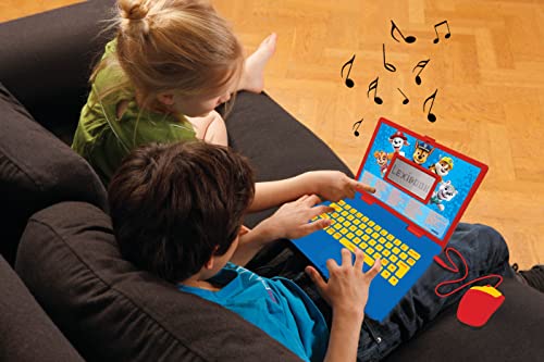 LEXIBOOK, Paw Patrol, Educational and Bilingual Laptop in English/Slovenian, Toy for children with 124 activities to learn - Image 4