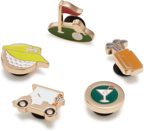 Crocs Jibbitz 5-Pack Sport Shoe Charms | Jibbitz, 19th Hole, 5 Pack