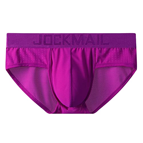 JOCKMAIL Men Underwear Briefs Colorful Athletic Underwear Briefs Men Brief Underwear for Sport Gym