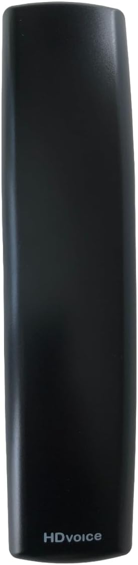 The VoIP Lounge Replacement HD Voice Handset for Polycom VVX Series IP Phone 300 301 310 311 400 401 410 411 500 501 600 601 1500 Black