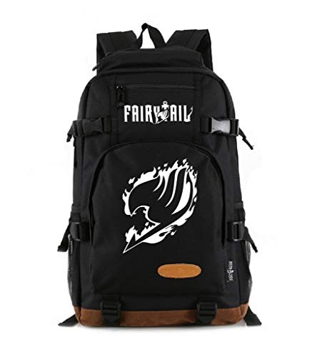 YOYOSHome Luminous Anime Fairy Tail Cosplay Bookbag Daypack Laptop Bag Backpack School Bag