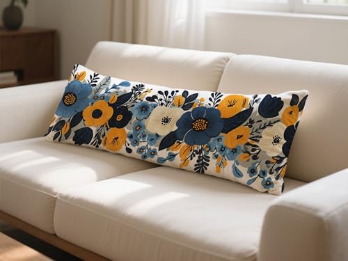 Housse de coussin decoratif chambre O-350 au design graphique double face