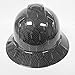 Wet Works Imaging Customized Pyramex Full Brim HEX Weave Carbon Fiber 3D Limited Hard HAT with Ratcheting Suspension Custom LIDS Crazy Sick Construction PPE