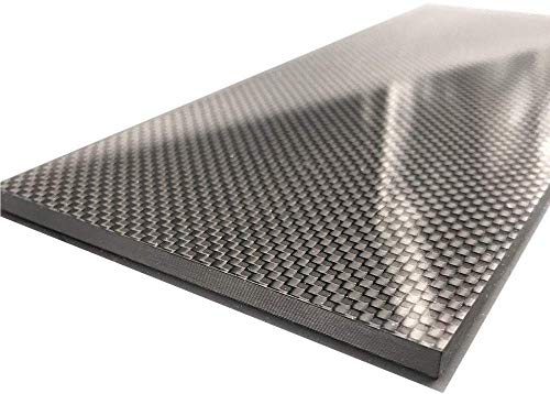 200X300X0.5Mm 100% 3K Plain Weave Carbon Fiber Sheet Laminate Plate Panel #TOP4