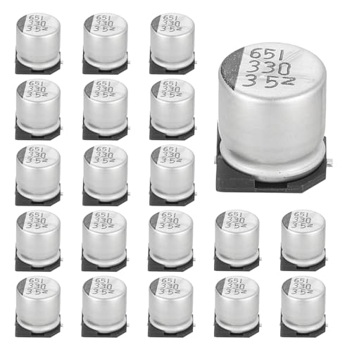 Condensateur électrolytique 330 uF 35V pour réparer la télévision du salon et l'ordinateur de bureau