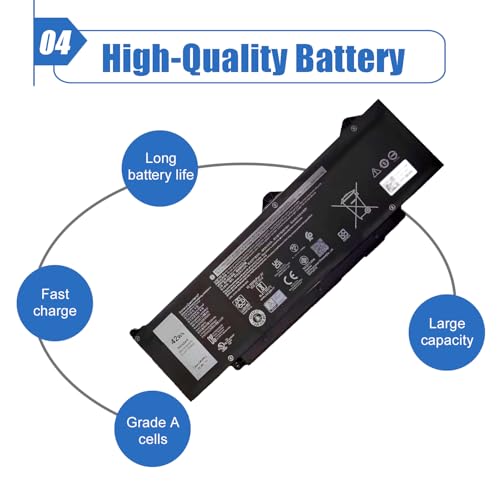 Image of Densting GRWKG Laptop Battery Replacement for Dell Latitude 3340 3440 3540 P28F P28F004 P170G P170G001 P37G P37G004 P169G P169G001 Series Notebook R73TC DR02P GTG7N 11.4V 42Wh