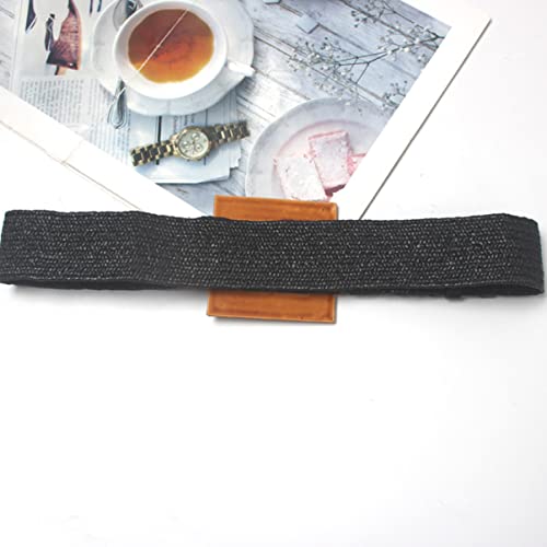 Vintage Wide Belt for Women No Hole Retro Waist Belt Fashion Accessory2