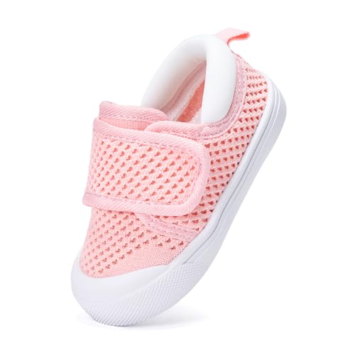 Image of BMCiTYBM Baby Sneakers Girls Boys Lightweight Breathable Mesh First Walkers Shoes 6-24 Months