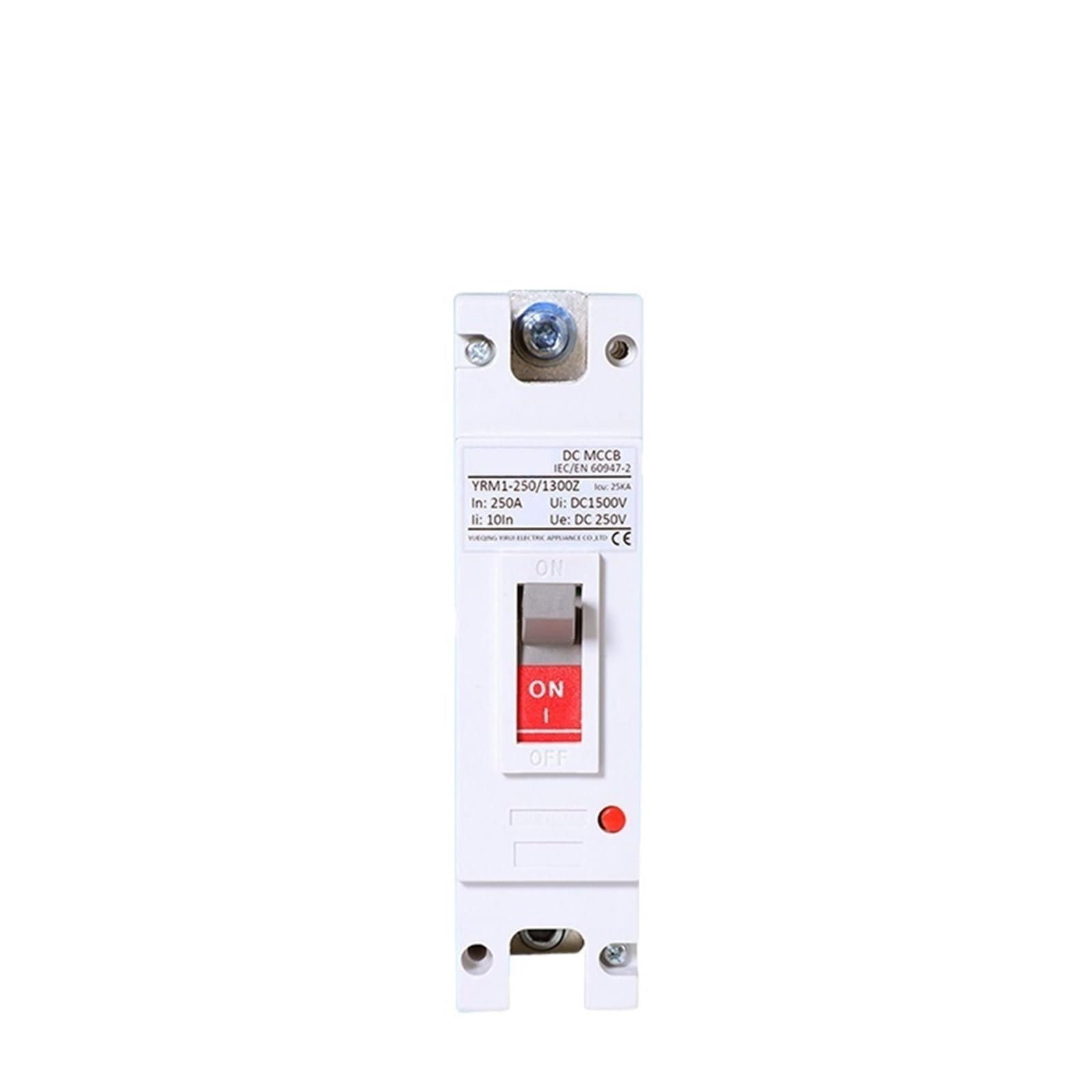 Interrupteur batterie solaire DC 1P 250A disjoncteur boîtier plastique pour pile de charge auto