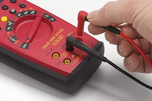 Image of Fluke TL175 Twistguard Test Leads, 2 mm Diameter Probe Tips