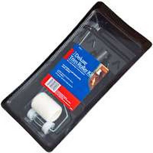 Wooster 3 in. W Trim Trim Roller Kit Threaded End