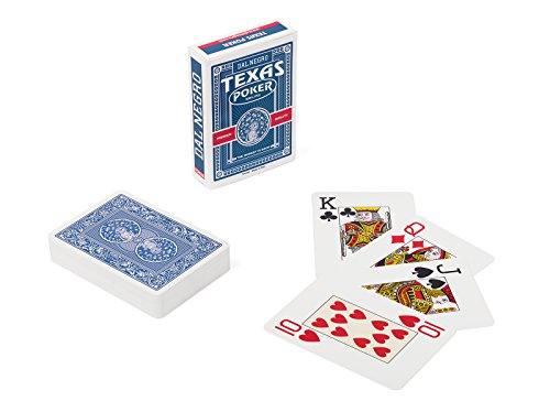Preisvergleich Produktbild Dal Negro 24127 - Texas Poker Monkey Blau Spielkarten