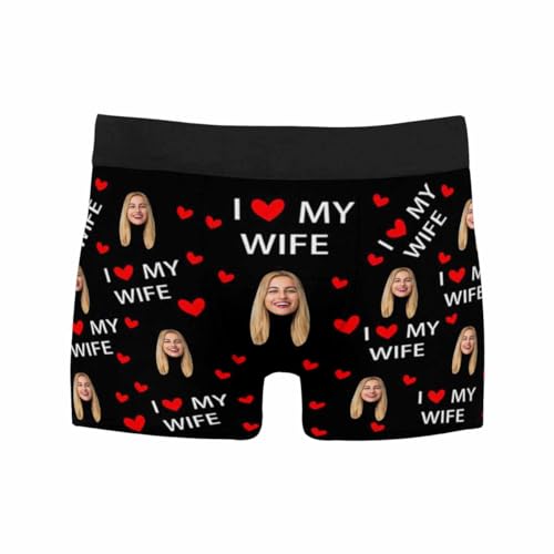 Customize Face Boxer Briefs Underwear for Men XS-5XL2