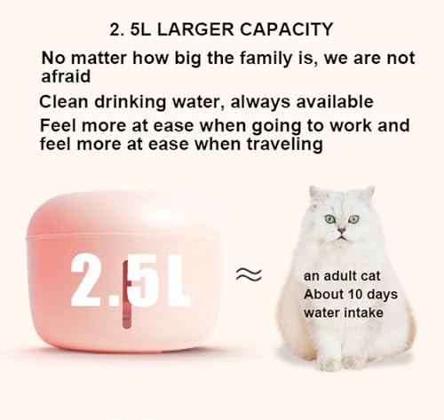 Fuente de Agua Automática para Gatos 2.5L miniatura 2