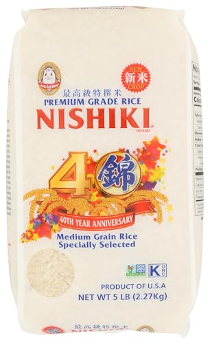 Nishiki Medium Grain Rice, 80 Ounce