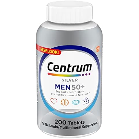 Centrum Silver Men's 50+ Multivitamin with Vitamin D3 Cover