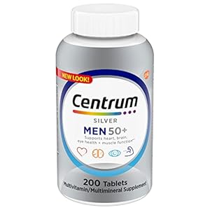 Centrum Silver Men’s 50+ Multivitamin with V...