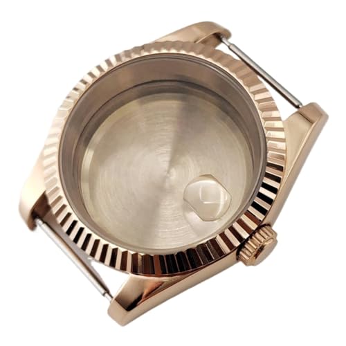 1�� ���v�P�[�X 36mm 39mm �K���X �X�e�����X�X�`�[�� NH35 NH36 ETA2824 PT5000 ST2130 �r���v�����������[�u�����g�A�N�Z�T���[(Case 19,36mm ETA2824-PT5000)