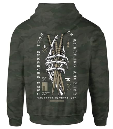Howitzer Style Men's Hoodie Sharpens PO Military Grunt MFG