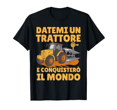 Frase Divertente Per Contadino Agricoltore Con Trattore Art Maglietta