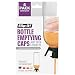 Flip-it! Bottle Emptying Kit - Deluxe - Flip Bottle Upside Down To Get Every Last Drop Out of Shampoos, Conditioners and Moisturizers with Flip-It! Great Tool for Salons, Stylists | 6 Reuseable Kits