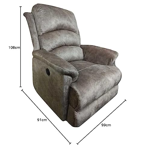 Image of Automatic Recliner Sofa 1 Seater - Luxurious Design, Plush Support, Durable Build, and 5-Year Warranty for Ultimate Comfort