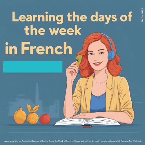 Page de couverture de #3 Learning the Days of the Week in French